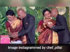 Viral: Malayalam Actress Lena And Gaganyaan Astronaut Loved-Up Wedding Reception Video