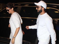 For Their First Joint Appearance After Pregnancy Announcement, Deepika Padukone And Ranveer Singh Look Wonderful In White At The Airport