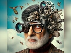 Amitabh Bachchan Shares "Self-Made" AI Images To Celebrate 55-Year Journey In Cinema. Daugther Shweta Reacts