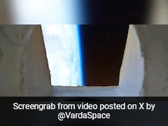 Breathtaking Video Shows Spacecraft Entering The Earth's Atmosphere