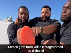 DJ Khaled Slammed For Making Bodyguards Carry Him To Keep Sneakers Clean